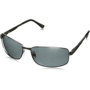 Sunglasses P4416/S Rectangular Sunglasses, Gunmetal & Gray Polarized, 63 mm